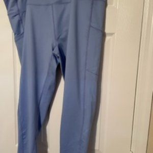 Z by Zella plus size 2x blue leggings